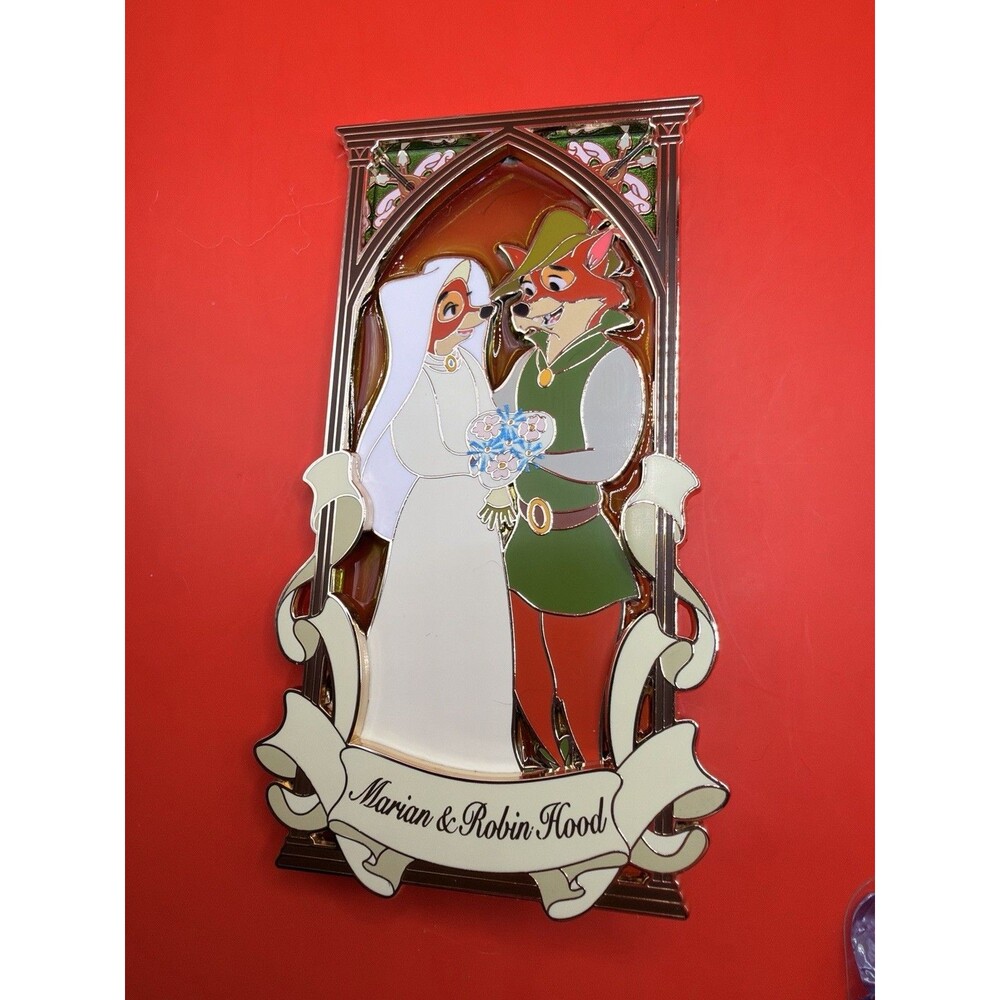 Disney WDI MOG Wedding Couple Robin Hood & Maid Marian Pin LE 300